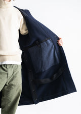 Gloverall X Engineered Garments Side Vent Duffle Navy
