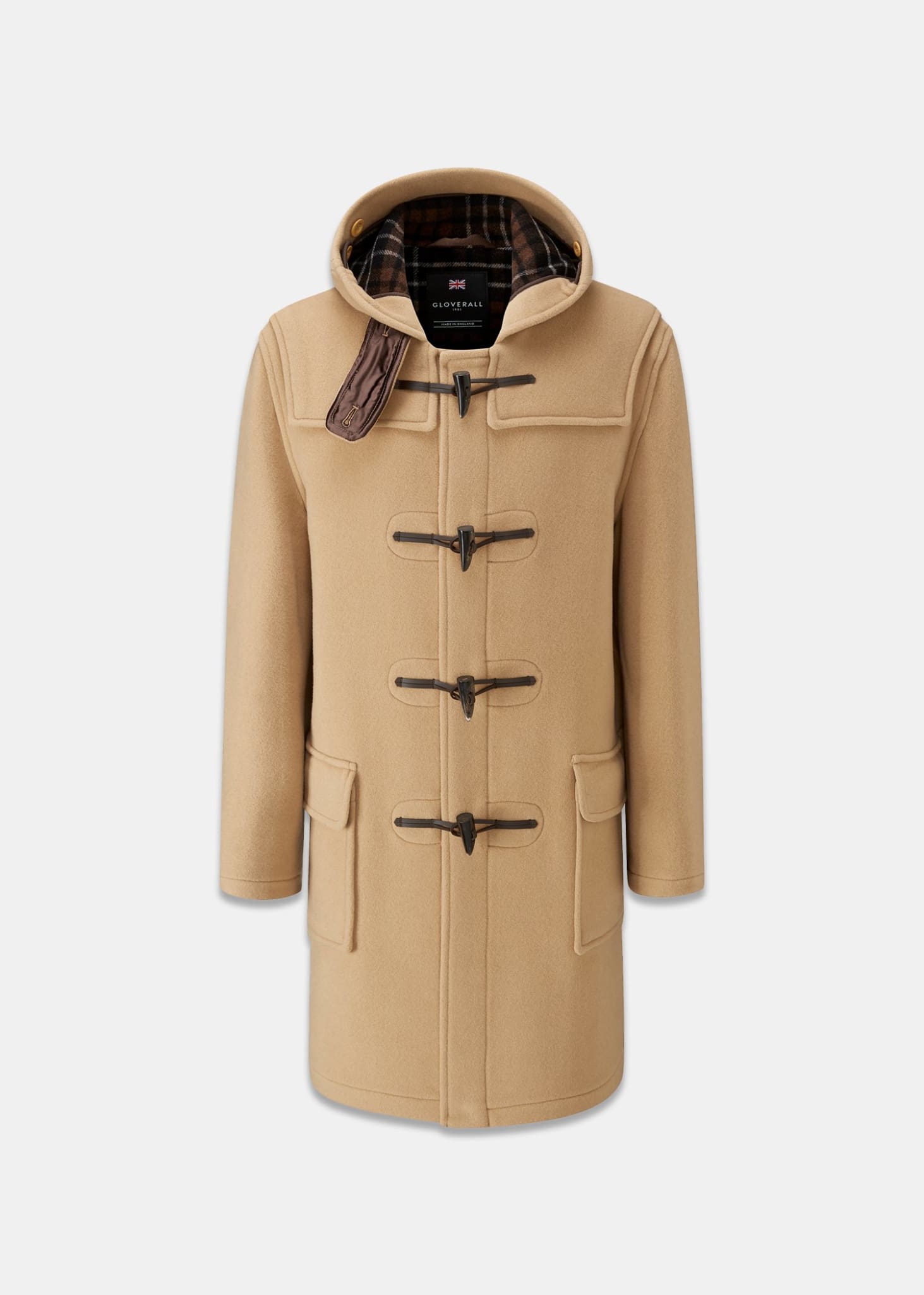 クラシックダッフルコートネイビー|イギリスで作られた| Gloverall