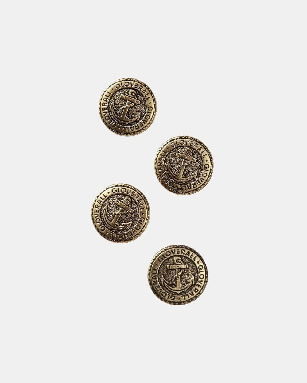 Anchor Buttons Gold