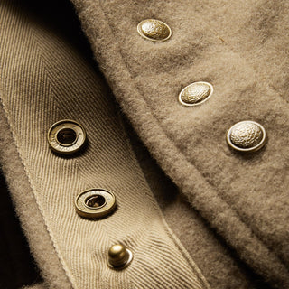 Camel Mid Length Duffle Coat Gloverall