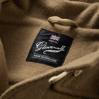 Camel Mid Length Duffle Coat Gloverall